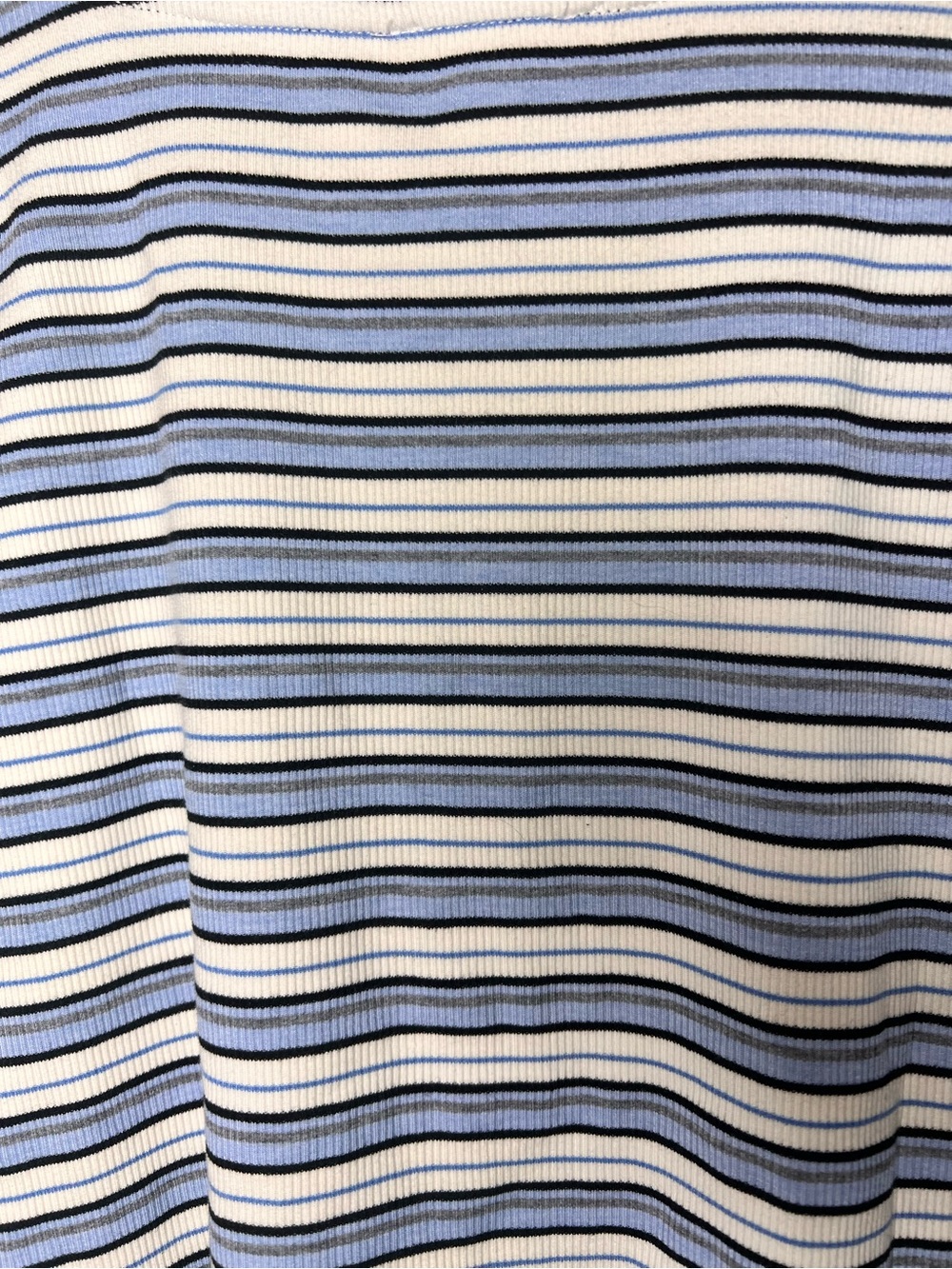 Maeve Navy and White Striped Short-Sleeve Crewneck Tee - Picture 8 of 12